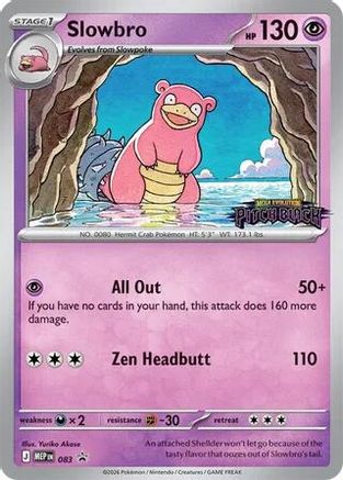 Slowbro (Pitch Black Stamped) (083) [ME Mega Evolution Promo] Holofoil - Promo