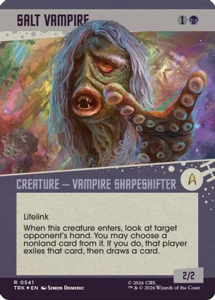 Salt Vampire (Showcase) (Surge Foil) (TRK-541) [Star Trek] Foil
