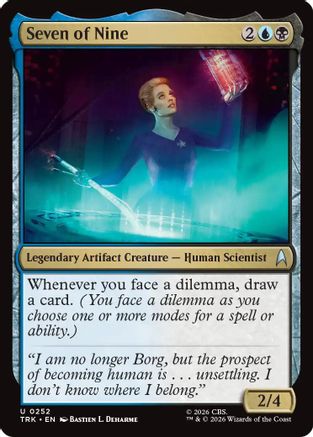 Seven of Nine (TRK-252) [Star Trek] Foil