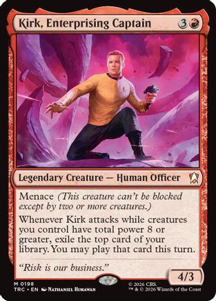 Kirk, Enterprising Captain (TRC-198) [Commander: Star Trek]