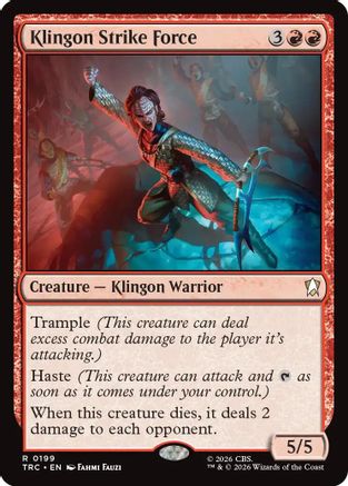 Klingon Strike Force (TRC-199) [Commander: Star Trek]
