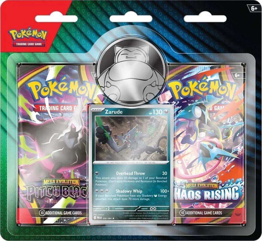 Pitch Black 2 Pack Blister [Zarude]