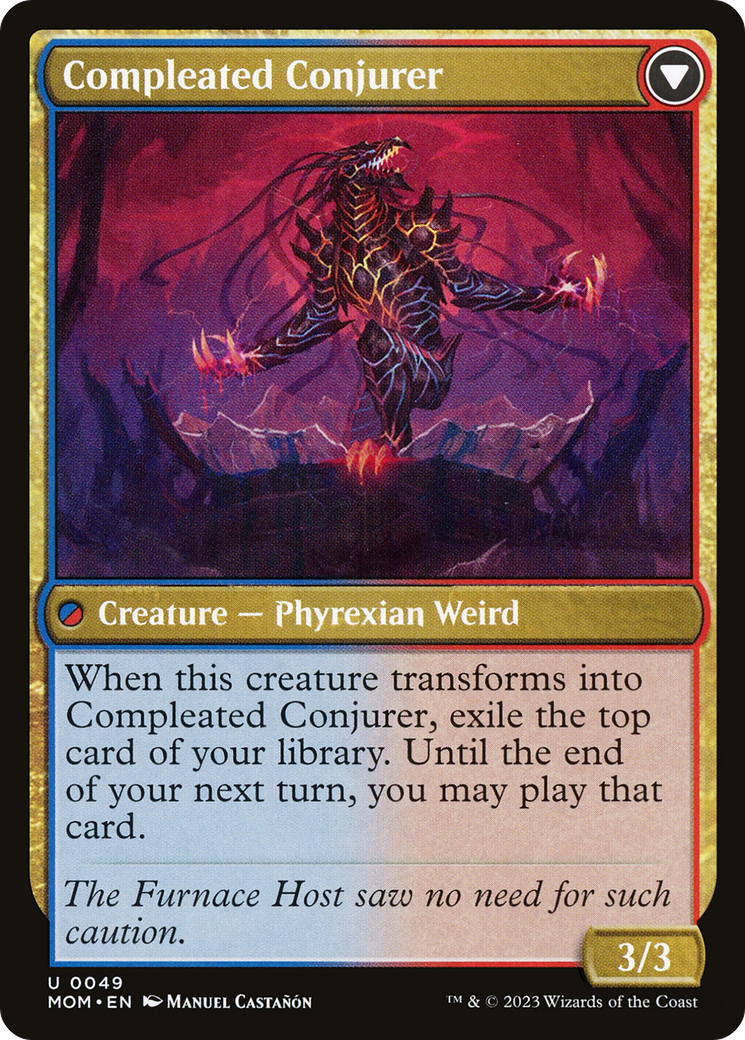 Captive Weird (MOM-049) [March of the Machine] Foil