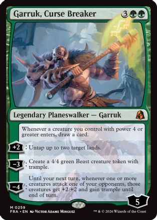 Garruk, Curse Breaker (FRA-259) [Reality Fracture]