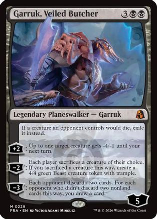 Garruk, Veiled Butcher (FRA-229) [Reality Fracture] Foil