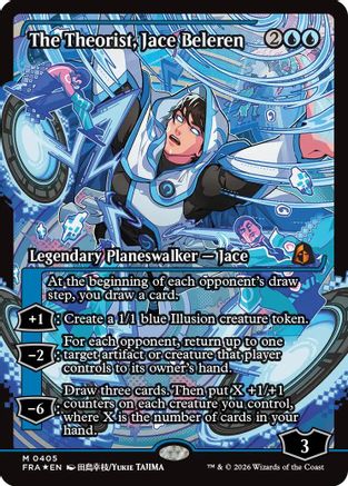 The Theorist, Jace Beleren (Showcase) (FRA-405) [Reality Fracture] Foil