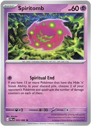 Spiritomb (035/084) [Deck Exclusives] - Rare