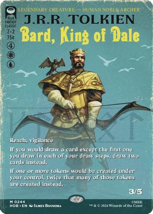 Bard, King of Dale (Borderless) (HOB-244) [The Hobbit] Foil