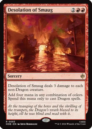 Desolation of Smaug (HOB-093) [The Hobbit] Foil
