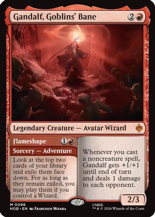 Gandalf, Goblins' Bane (HOB-096) [The Hobbit] Foil