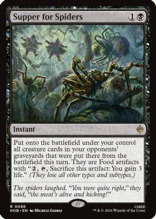 Supper for Spiders (HOB-086) [The Hobbit]