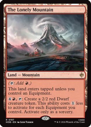 The Lonely Mountain (HOB-187) [The Hobbit] Foil