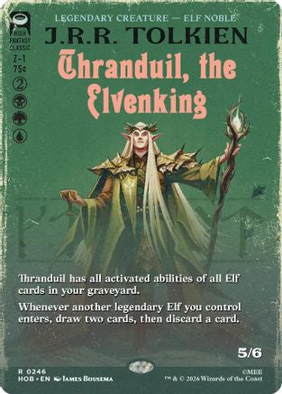 Thranduil, the Elvenking (Borderless) (HOB-246) [The Hobbit] Foil