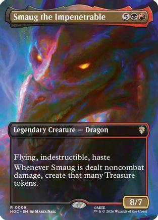 Smaug the Impenetrable (Borderless) (HOC-009) [The Hobbit: Eternal-Legal]