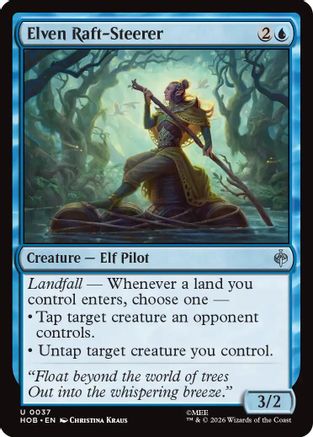 Elven Raft-Steerer (HOB-037) [The Hobbit] Foil