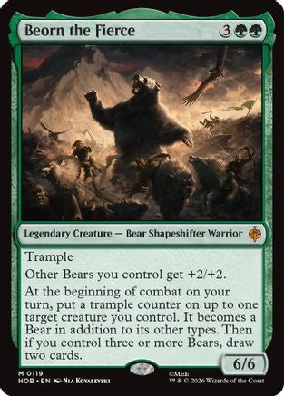 Beorn the Fierce (HOB-119) [The Hobbit]