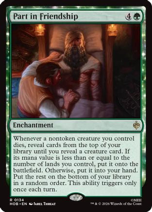 Part in Friendship (HOB-134) [The Hobbit] Foil