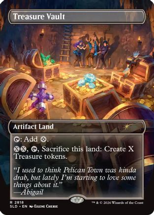 Treasure Vault (SLD-2818) [Secret Lair Drop Series] Foil