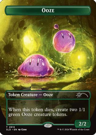 Ooze Token (SLD-2819) [Secret Lair Drop Series] Foil