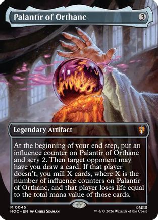 Palantir of Orthanc (Borderless) (HOC-045) [The Hobbit: Eternal-Legal]
