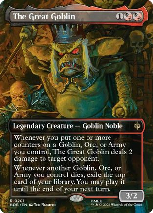 The Great Goblin (Borderless) (HOB-201) [The Hobbit]
