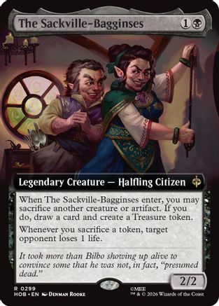 The Sackville-Bagginses (Extended Art) (HOB-299) [The Hobbit]