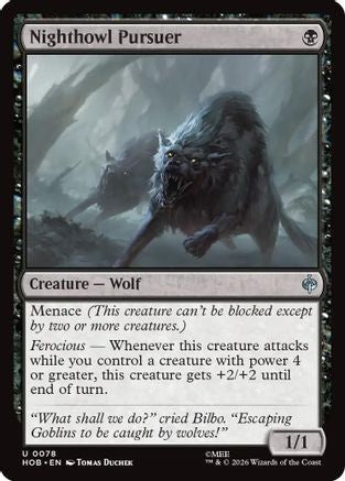 Nighthowl Pursuer (HOB-078) [The Hobbit] Foil