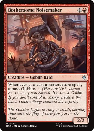 Bothersome Noisemaker (HOB-089) [The Hobbit] Foil