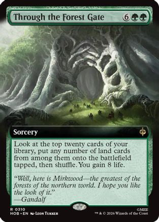Through the Forest Gate (Extended Art) (HOB-310) [The Hobbit]