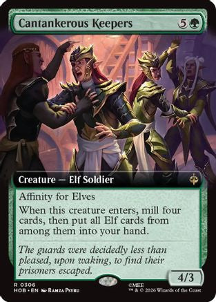 Cantankerous Keepers (Extended Art) (HOB-306) [The Hobbit]