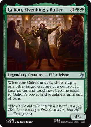 Galion, Elvenking's Butler (HOB-125) [The Hobbit] Foil