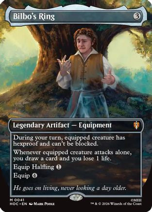 Bilbo's Ring (Borderless) (HOC-041) [The Hobbit: Eternal-Legal]