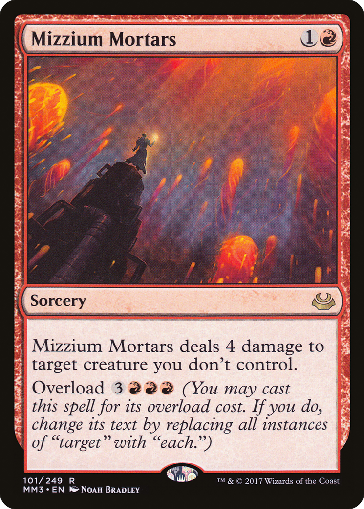 Mizzium Mortars (MM3-101) [Modern Masters 2017]