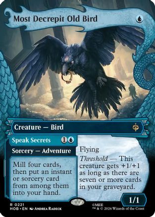Most Decrepit Old Bird (Showcase) (HOB-221) [The Hobbit]
