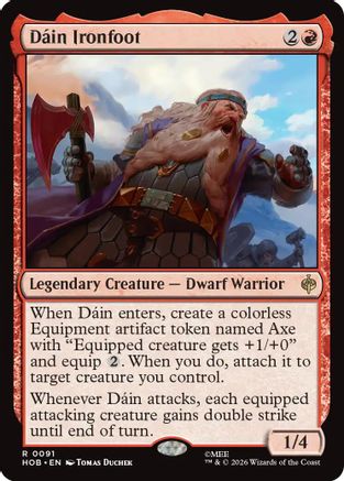 Dain Ironfoot (HOB-091) [The Hobbit]