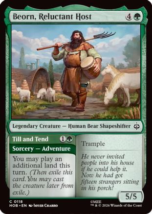 Beorn, Reluctant Host (HOB-118) [The Hobbit]