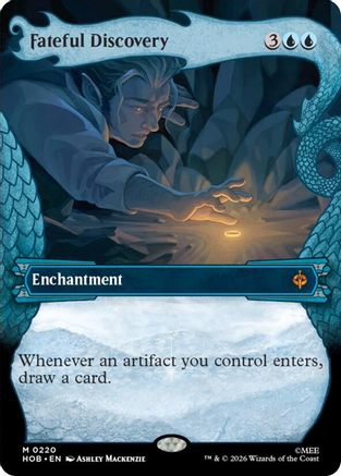 Fateful Discovery (Showcase) (HOB-220) [The Hobbit] Foil