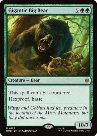 Gigantic Big Bear (HOB-126) [The Hobbit] Foil