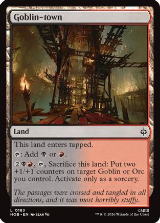 Goblin-town (HOB-183) [The Hobbit] Foil