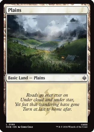 Plains (HOB-189) [The Hobbit] Foil