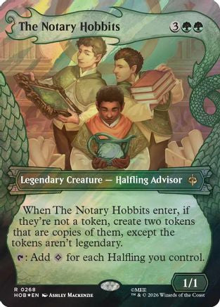 The Notary Hobbits (Showcase) (Surge Foil) (HOB-268) [The Hobbit] Foil