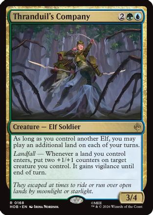 Thranduil's Company (HOB-168) [The Hobbit] Foil