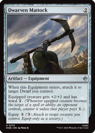 Dwarven Mattock (HOB-172) [The Hobbit]