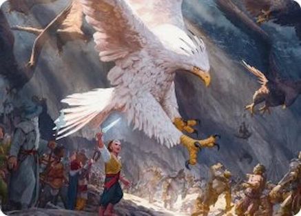 The Eagles Are Coming! Art Card (ASHOB-003) [Art Series: The Hobbit]