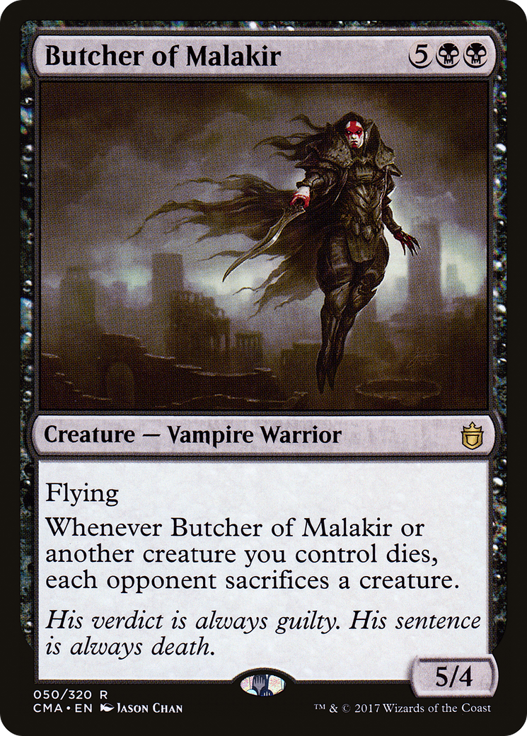Butcher of Malakir (CMA-050) [Commander Anthology]