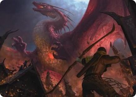Magnificent End Art Card (ASHOB-005) [Art Series: The Hobbit]
