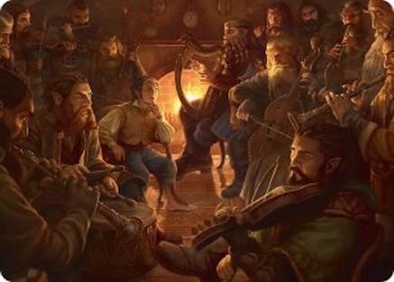 An Unexpected Party Art Card (ASHOB-006) [Art Series: The Hobbit]