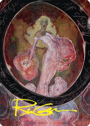 Galadriel's Dismissal Art Card (Gold-Stamped Signature) (ASHOB-029) [Art Series: The Hobbit]