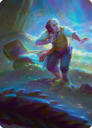 Bilbo's Burglaring Art Card (10/12) (ASHOB-010) [Art Series: The Hobbit]