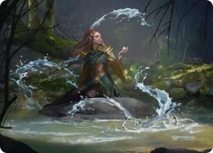 Mirkwood Meditator Art Card (ASHOB-010) [Art Series: The Hobbit]